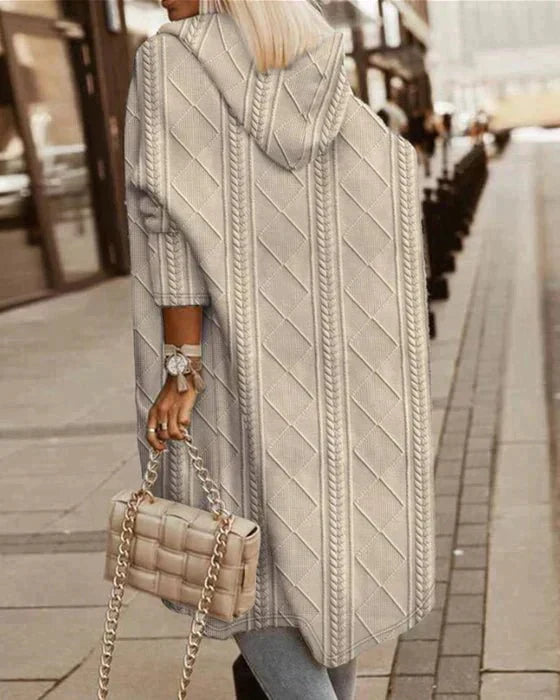 Clara - Strickjacke Damen Lang, Weicher
