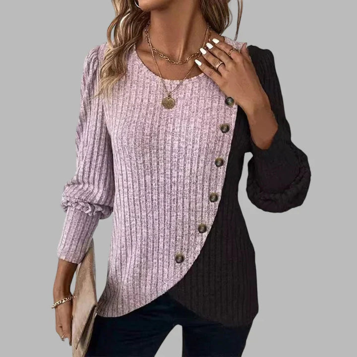 Zeyna - Strickpullover mit Langen Ärmeln