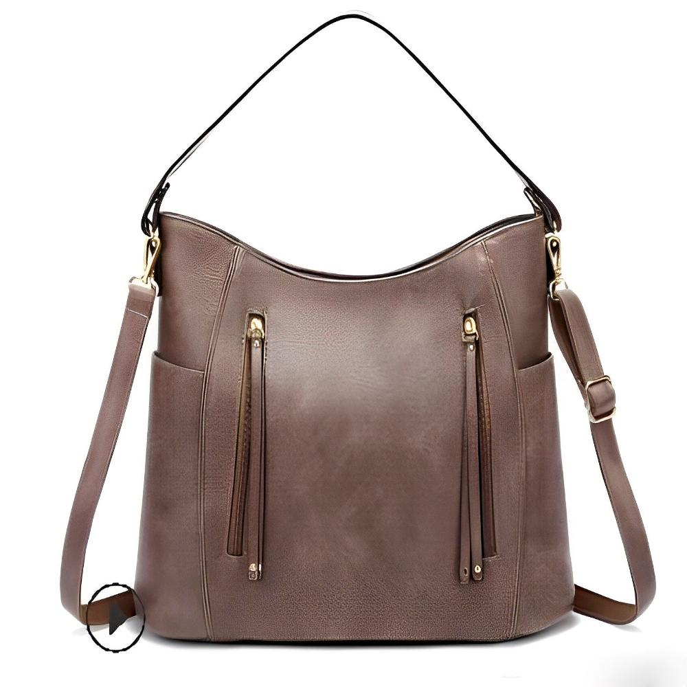 Georgia - Vintage Schultertasche der zeitlosen