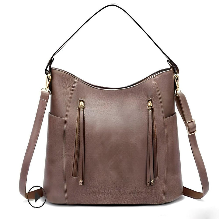 Georgia - Vintage Schultertasche der zeitlosen