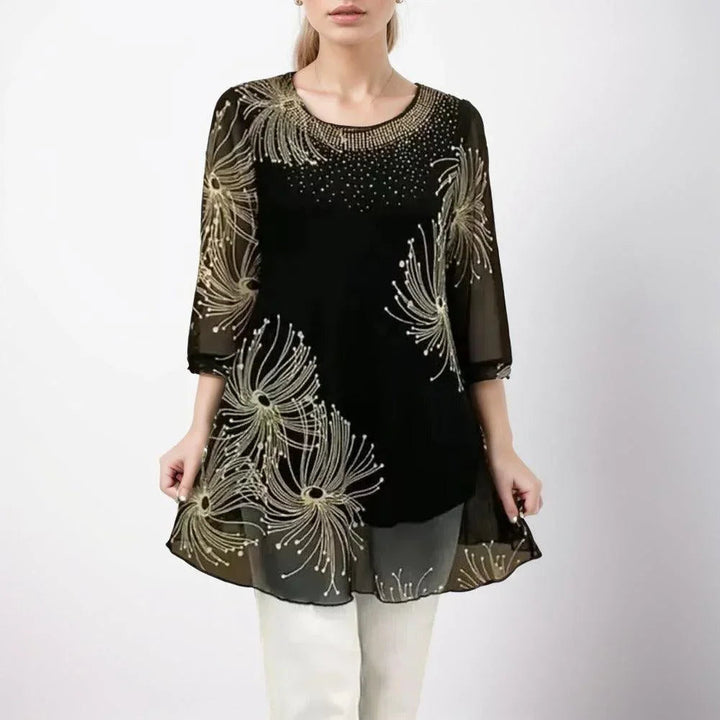 Zeraphine - Elegante transparente Tunika mit