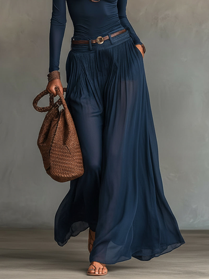 Celeste One-Shoulder-Top und Tüllrock-Set
