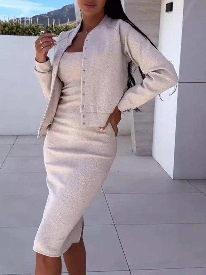 Ysaline - Elegantes Kleid-Set
