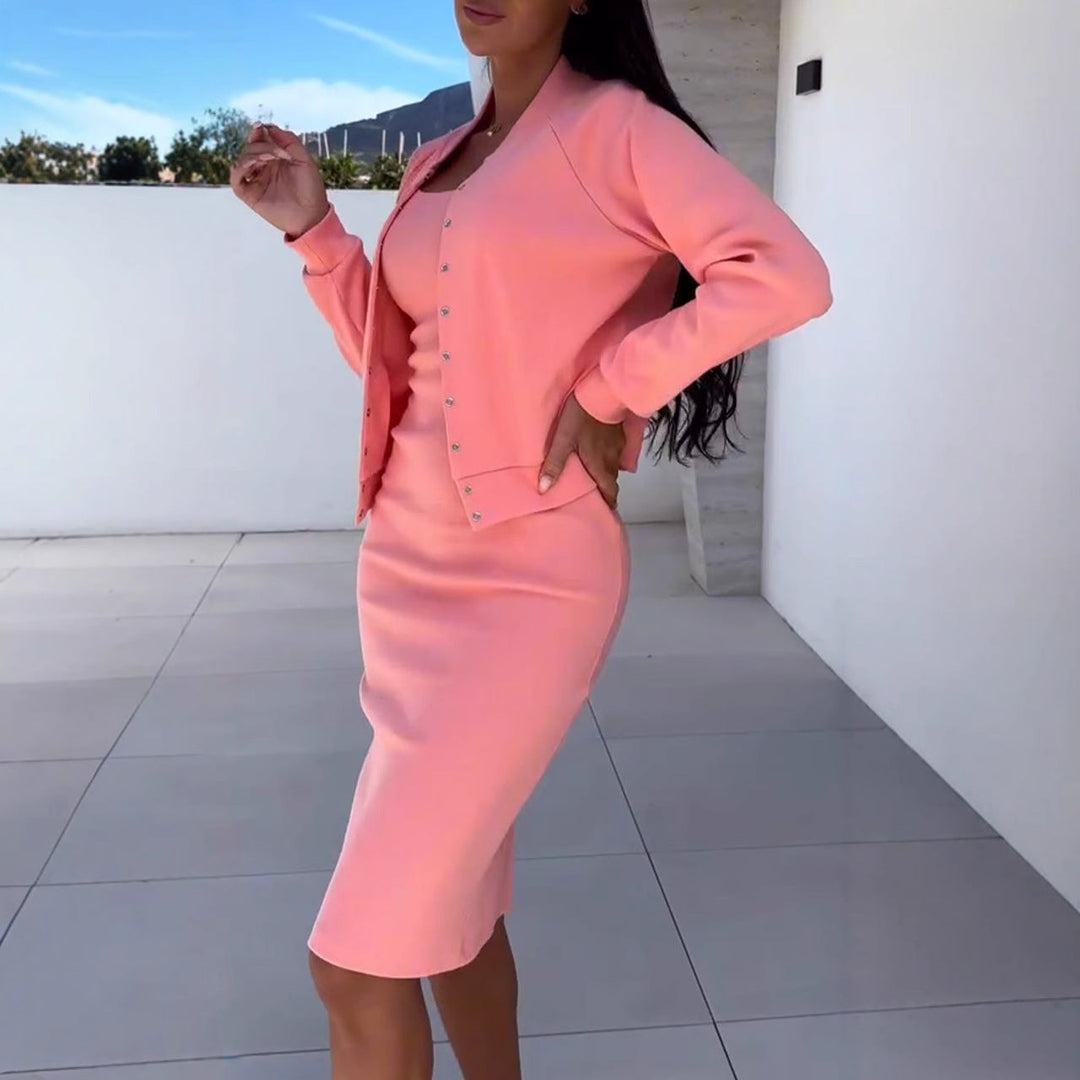 Ysaline - Elegantes Kleid-Set