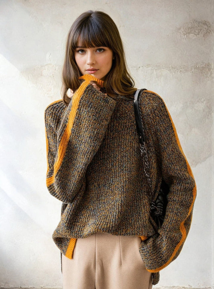 Zoé - Pullover mit rollkragen aus
