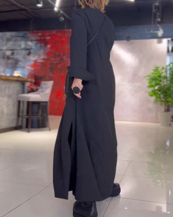 Amara - Langes, lockeres Kleid mit