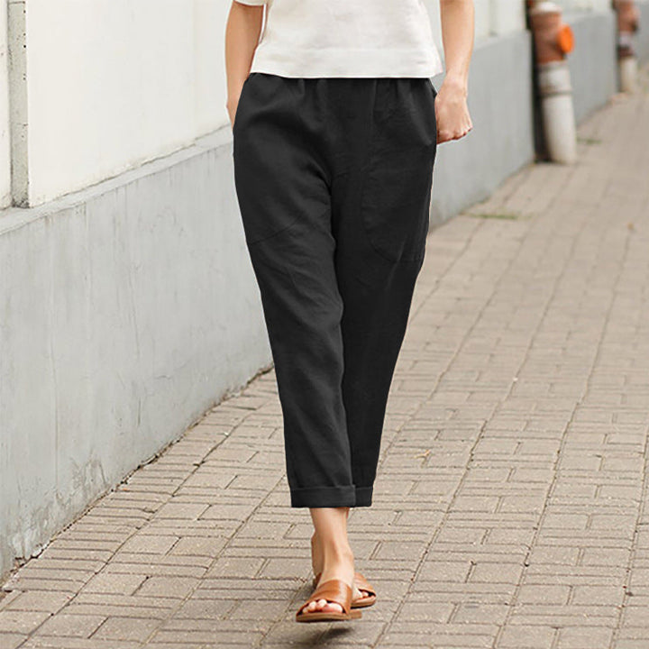 Alina - Lässige Hose aus Baumwolle
