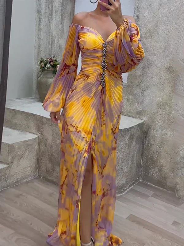 Amelia - Elegantes Kleid mit V-Ausschnitt
