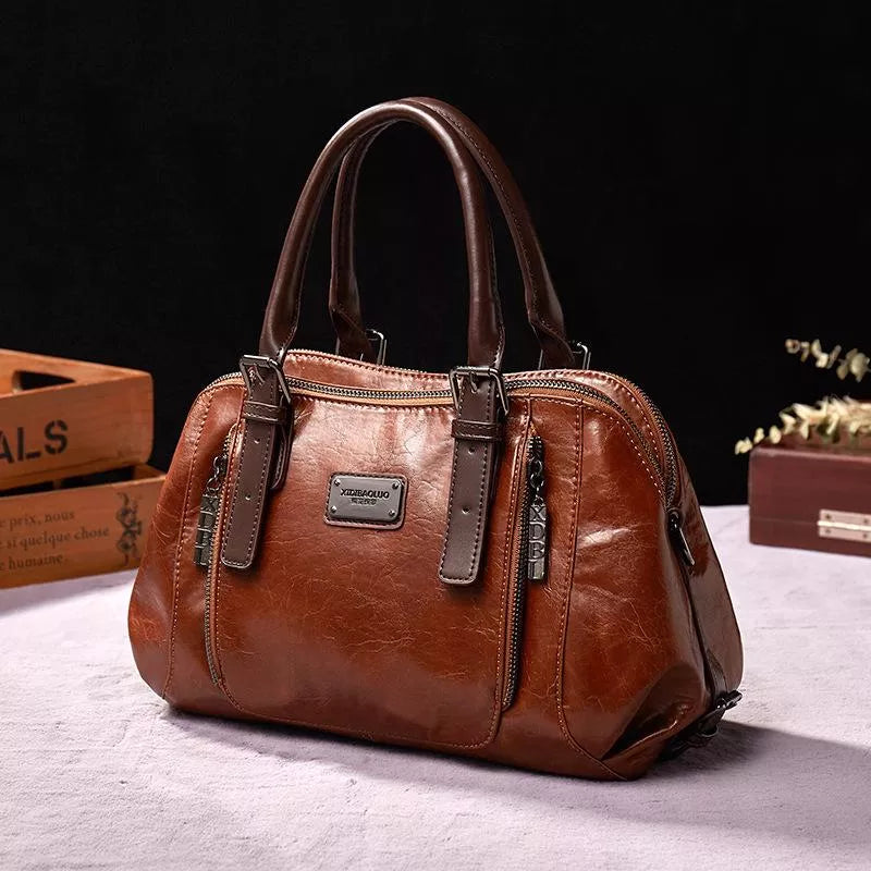 Katherine - Luxe Statement-Lederhandtasche