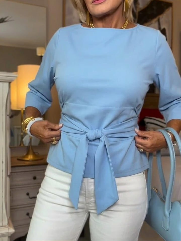 Diana - Elegantes Baumwoll Top mit
