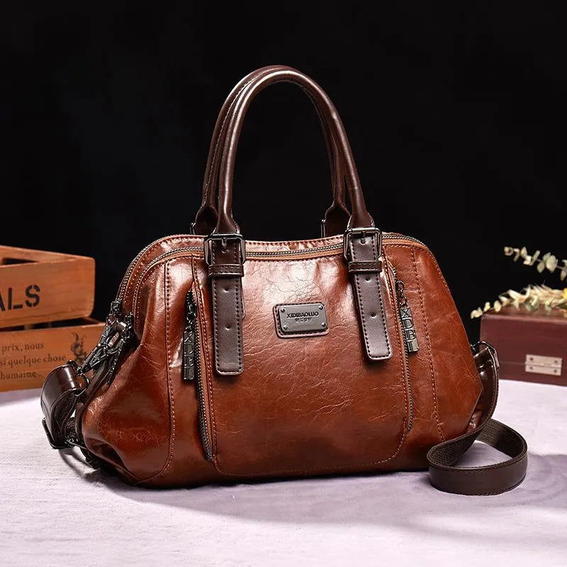 Katherine - Luxe Statement-Lederhandtasche