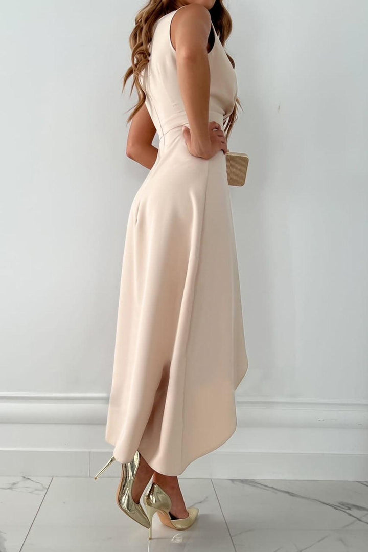 Isabella - Kleid mit rosa Muster