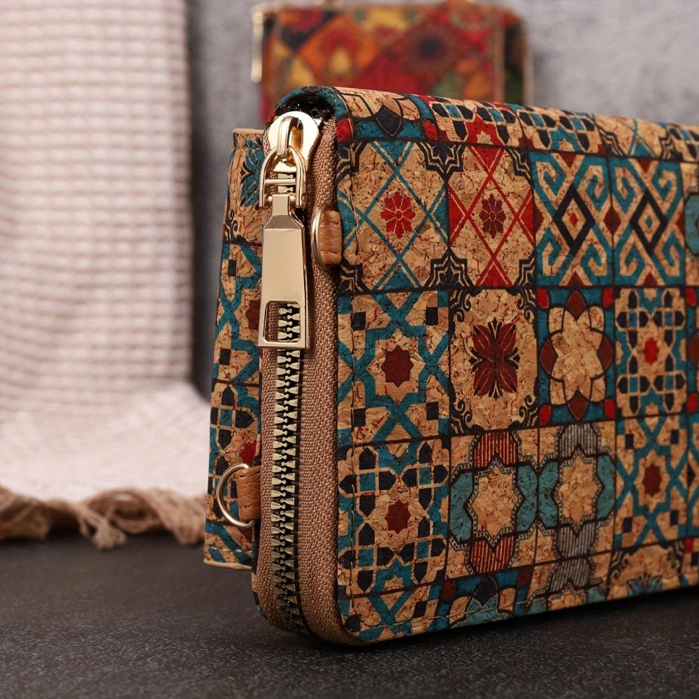 Lilla - Boho Blumen Umhängetasche