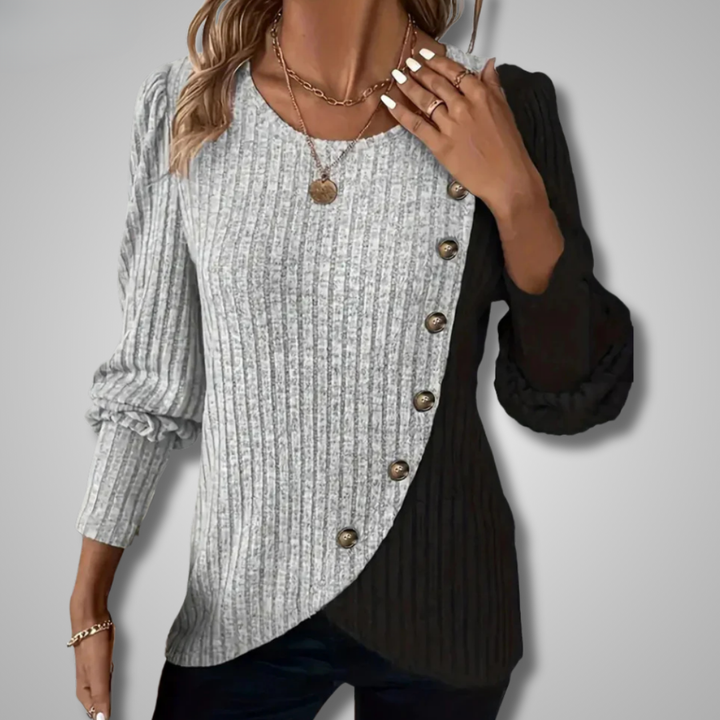 Zeyna - Strickpullover mit Langen Ärmeln