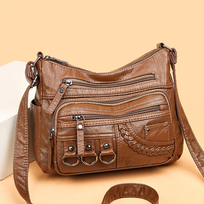 Olivia - Elegante Umhängetasche mit Vintage-Charme