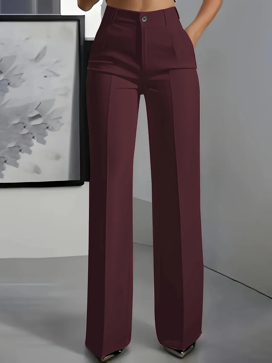 Hodit - Stilvolle Stretchhose mit Hoher
