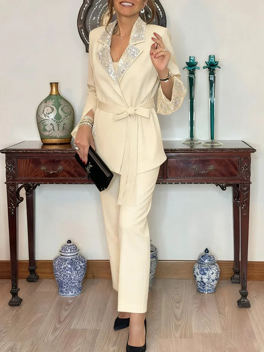 Nitzanit - Elegantes Zweiteiler-Set aus Jacke