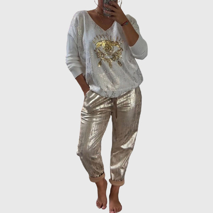 Arlise - Elegantes Casual-Zweiteiler-Set