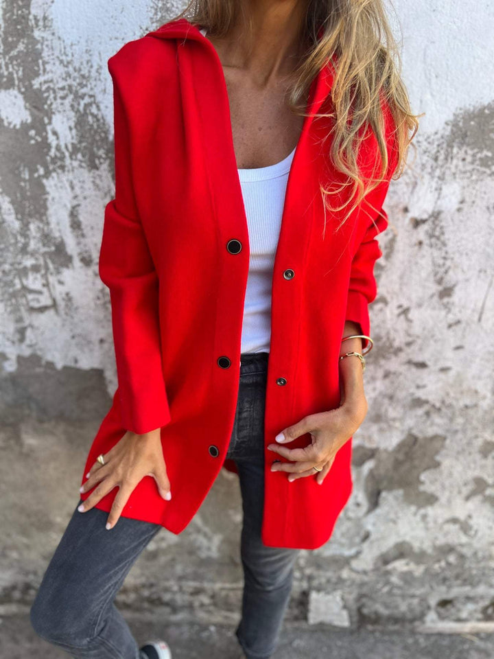 Lisabeth - Lässiger einreihiger Blazer mit