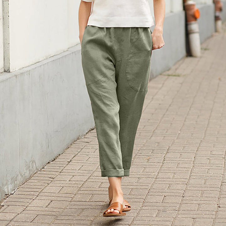 Alina - Lässige Hose aus Baumwolle