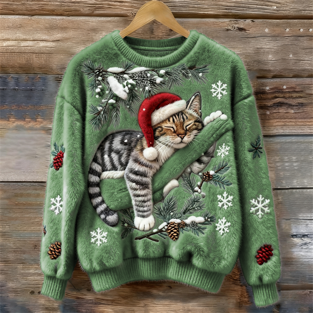 Layla - Kuscheliger & Festlicher Winterpullover