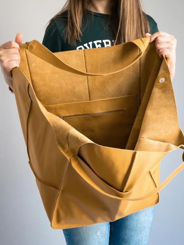 Ruth - Zeitlose Allure Leder-Tote-Tasche