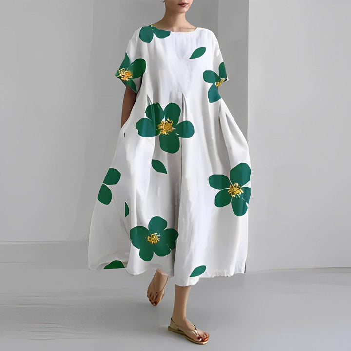 Claire - Bohemian Kleid mit Blumenprint