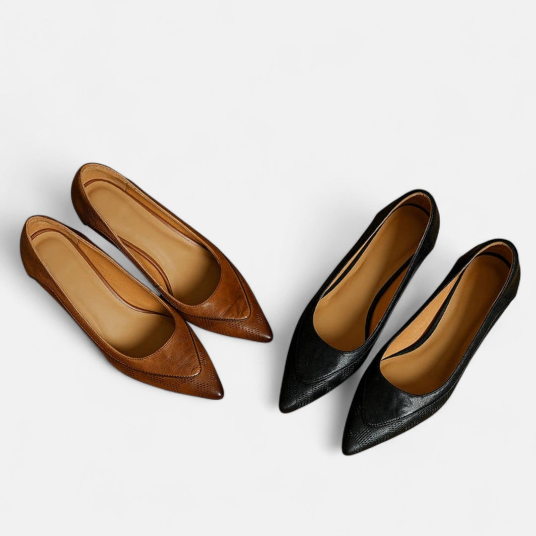 Amara Leder Heels