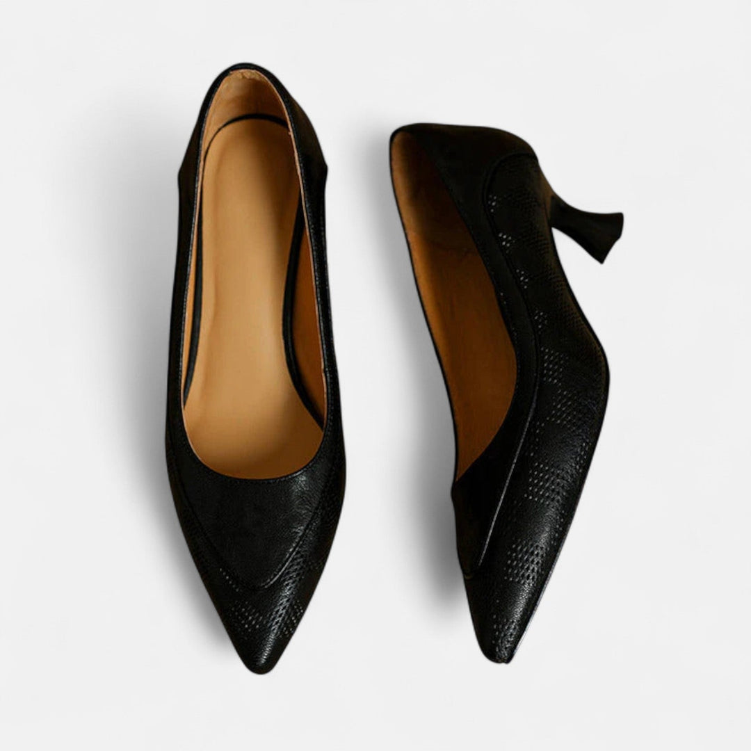 Amara Leder Heels
