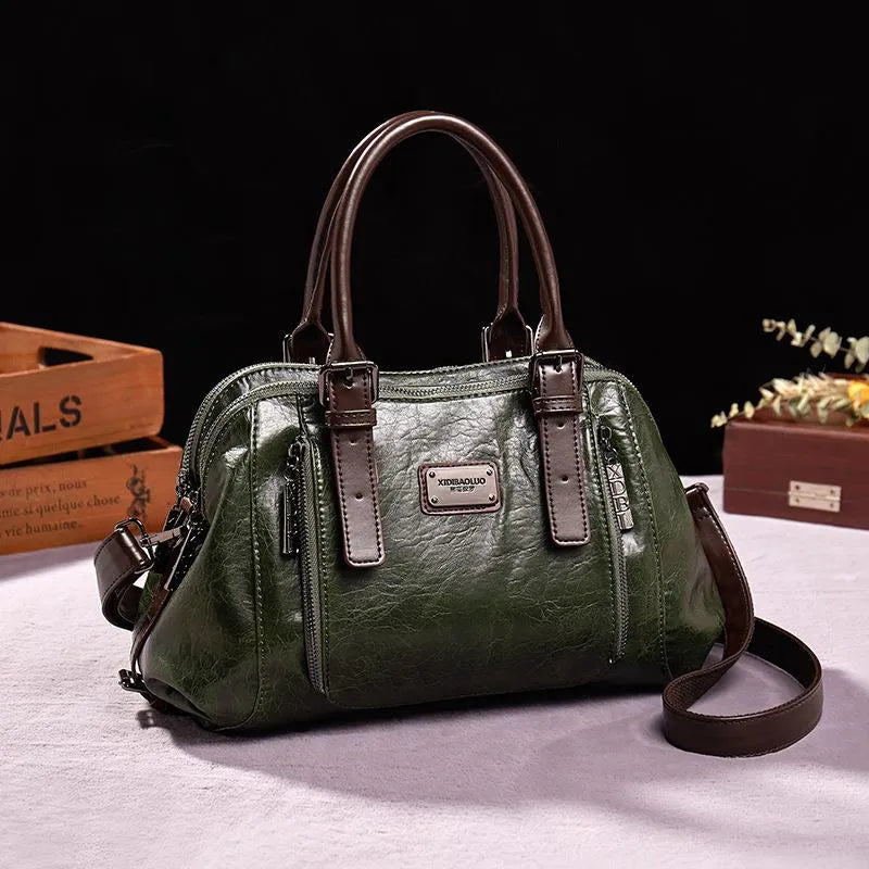 Katherine - Luxe Statement-Lederhandtasche