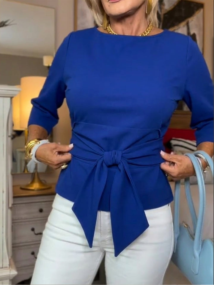 Diana - Elegantes Baumwoll Top mit