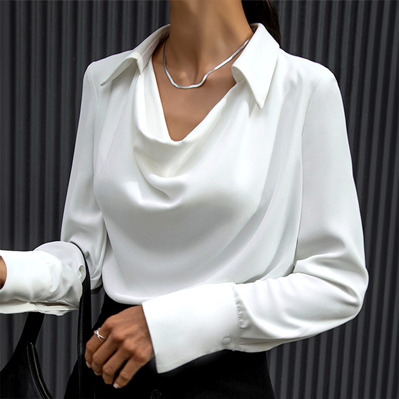 Cassie - Elegante Seidenbluse Für Damen