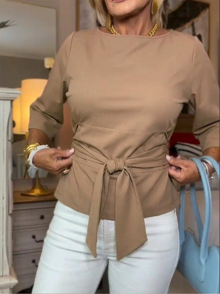 Diana - Elegantes Baumwoll Top mit