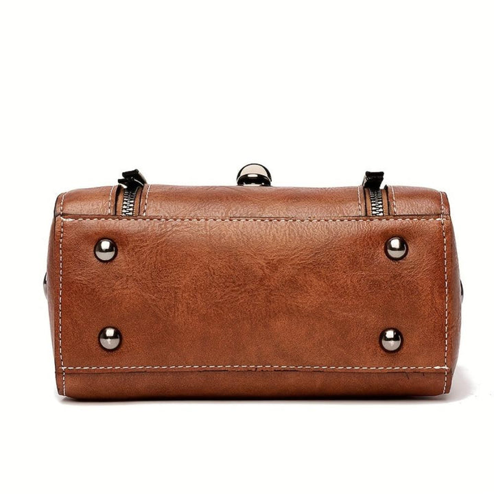 Zoe - Zeitlos elegante Leder-Umhängetasche