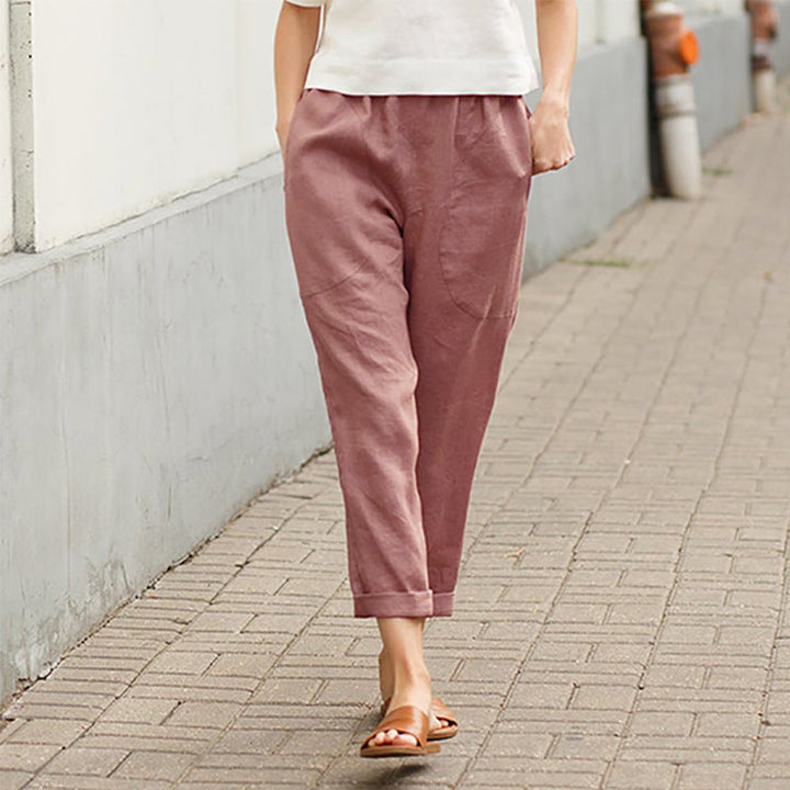 Alina - Lässige Hose aus Baumwolle