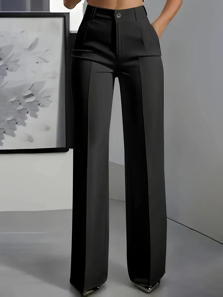 Hodit - Stilvolle Stretchhose mit Hoher