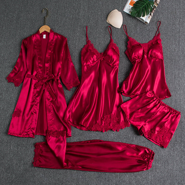 Dana - Elegantes Satin-Nachtwäsche-Set