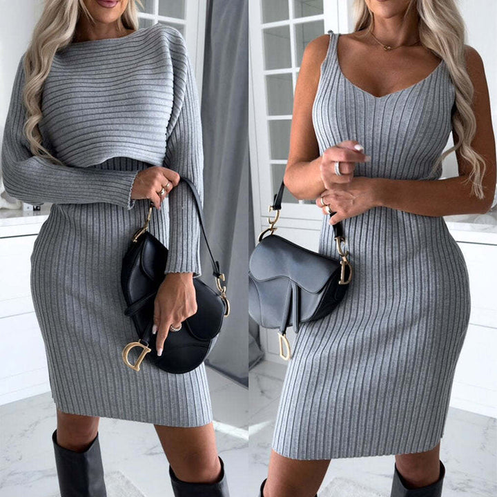 Kerstin - Kleid mit Langarm-Oberteil