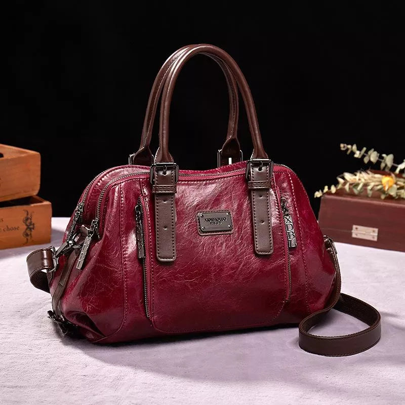 Katherine - Luxe Statement-Lederhandtasche