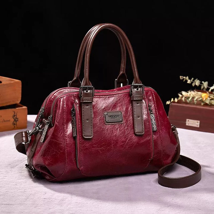 Katherine - Luxe Statement-Lederhandtasche