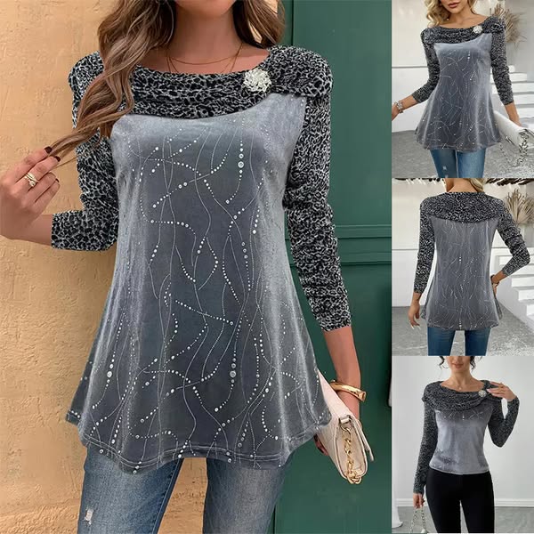 Marielle - Eleganti Velours Top