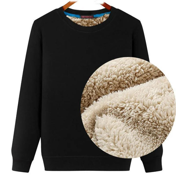 Kyma - Unisex Rundhals-Sweater mit Lammwoll-Futter - 350g Extra Warm, M–5XL