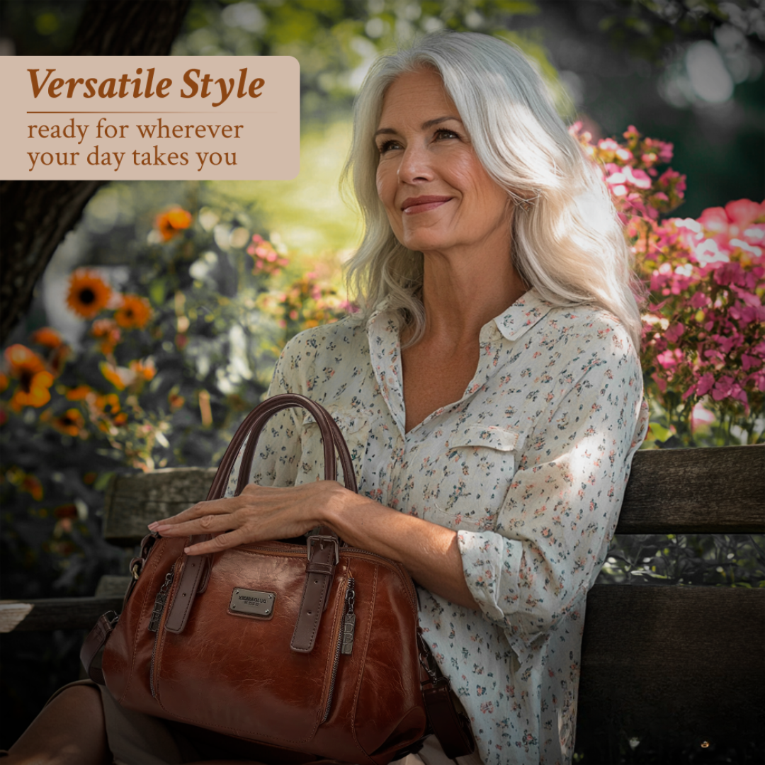 Katherine - Luxe Statement-Lederhandtasche