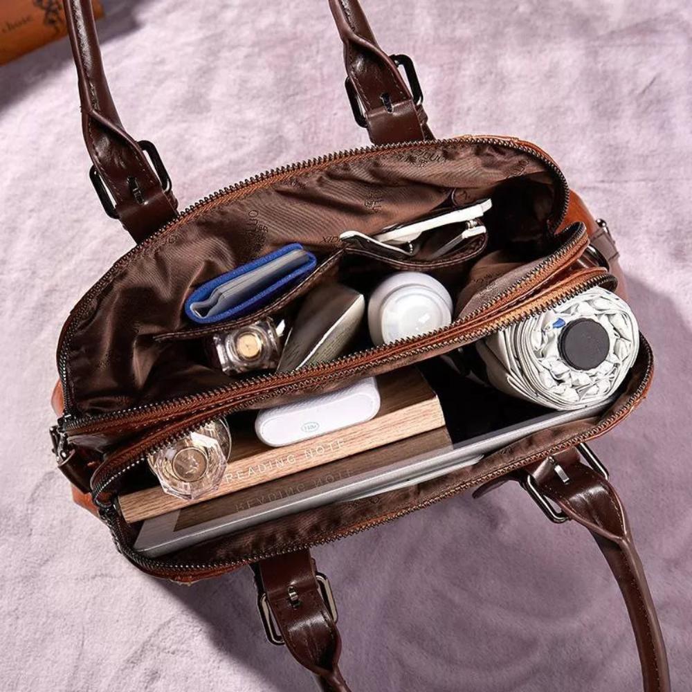 Katherine - Luxe Statement-Lederhandtasche