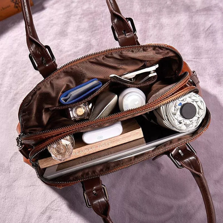 Katherine - Luxe Statement-Lederhandtasche