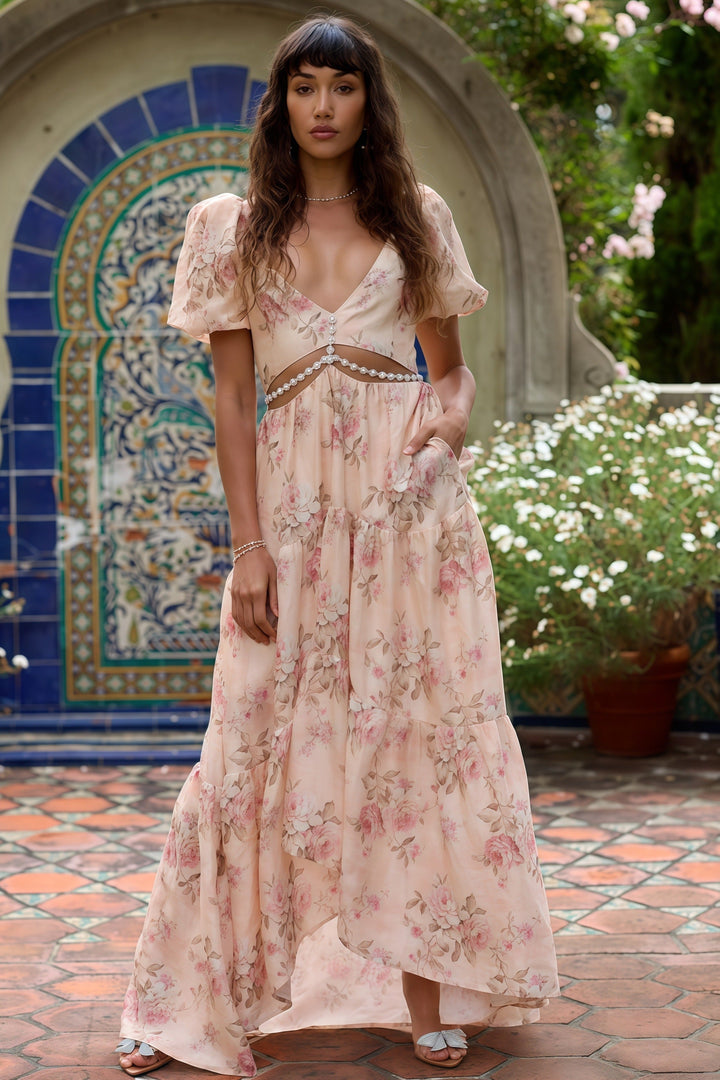 Layla - Elegantes schwebendes Kleid