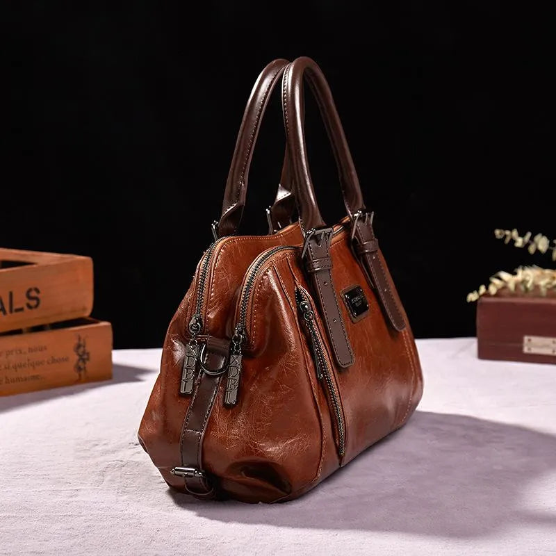 Katherine - Luxe Statement-Lederhandtasche