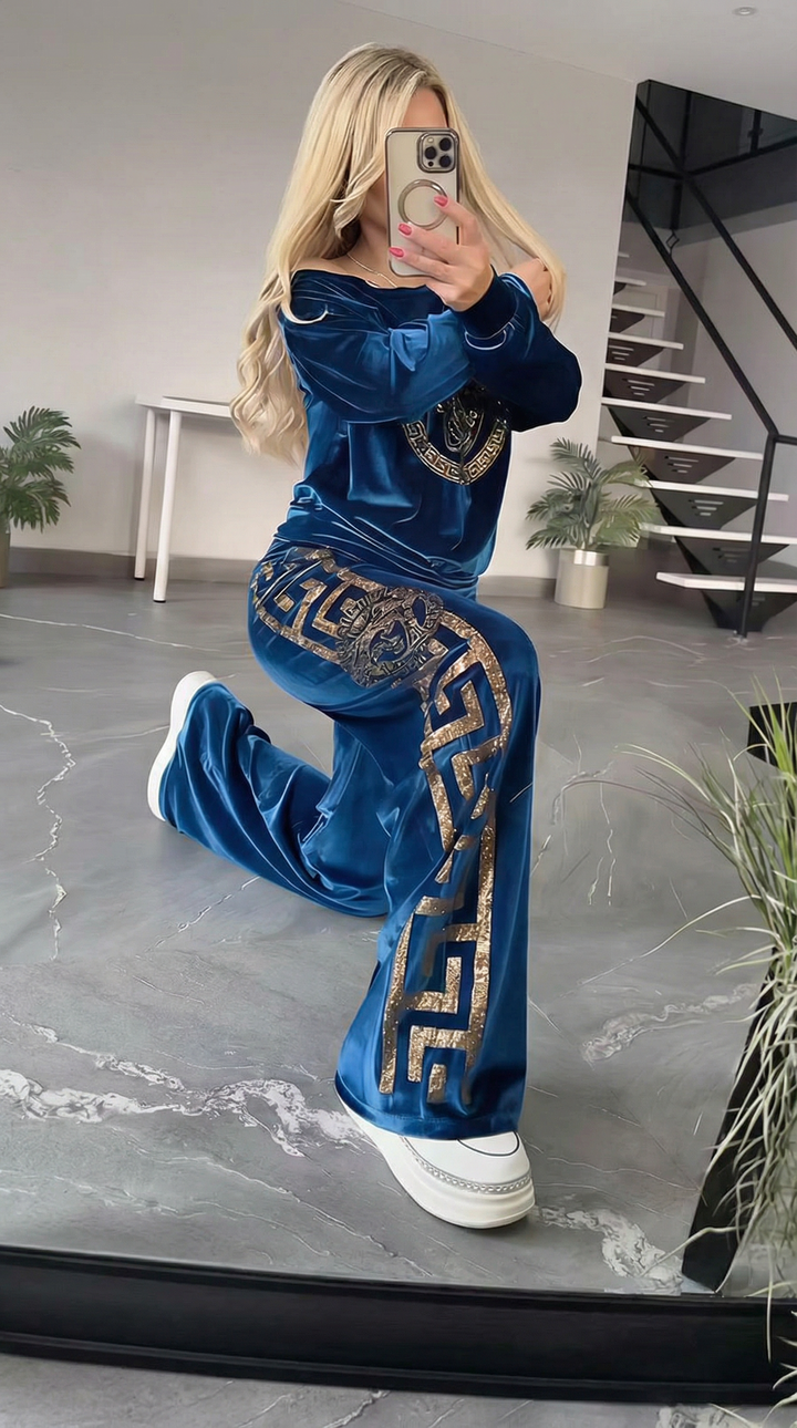 Seraina - Lounge Luxe Samt-Set