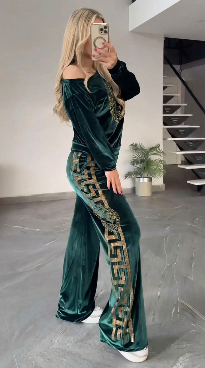 Seraina - Lounge Luxe Samt-Set