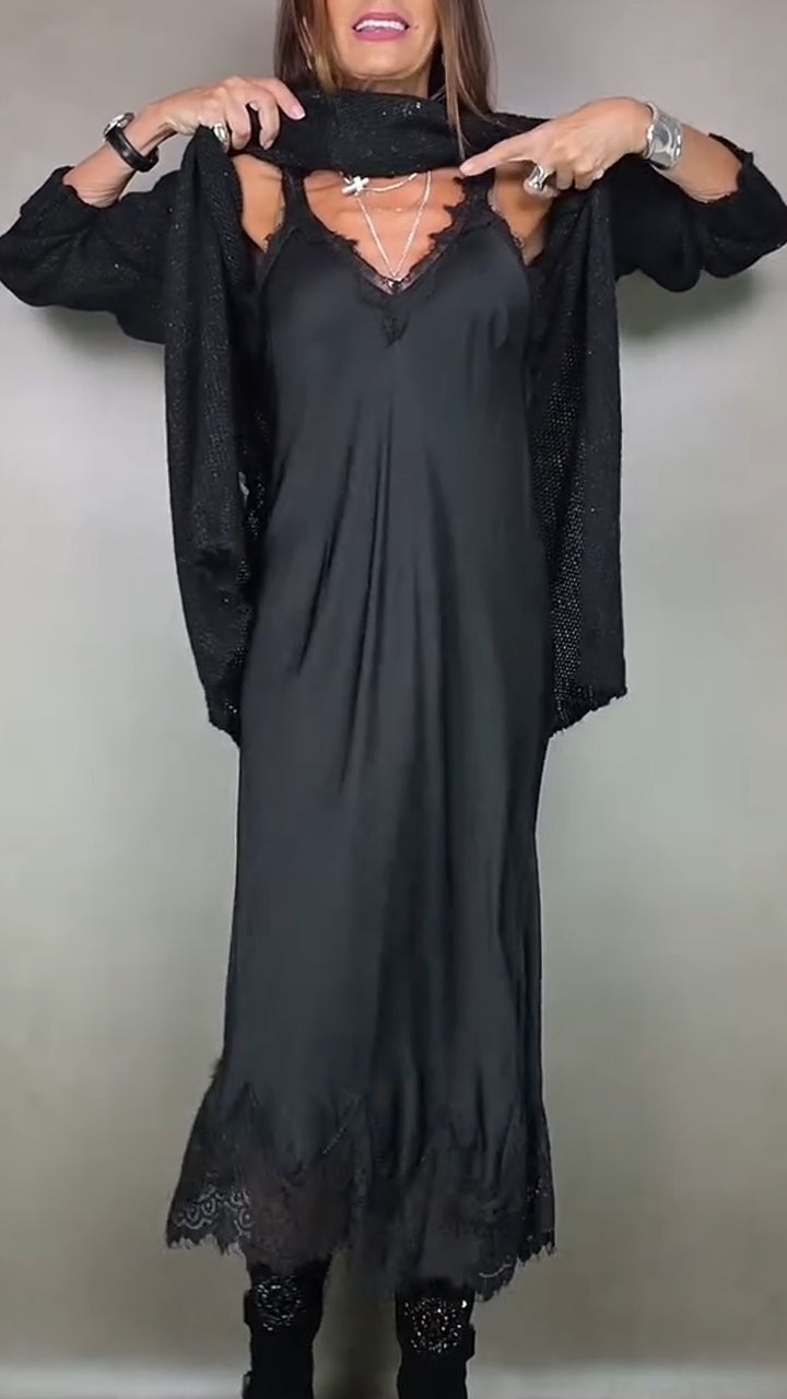 Anarise - Elegantes 2-teiliges Maxi-Set
